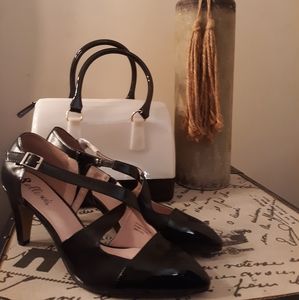 Bellini Black Patent Heels